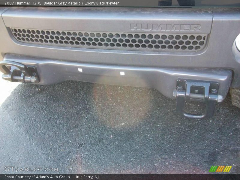 Boulder Gray Metallic / Ebony Black/Pewter 2007 Hummer H3 X