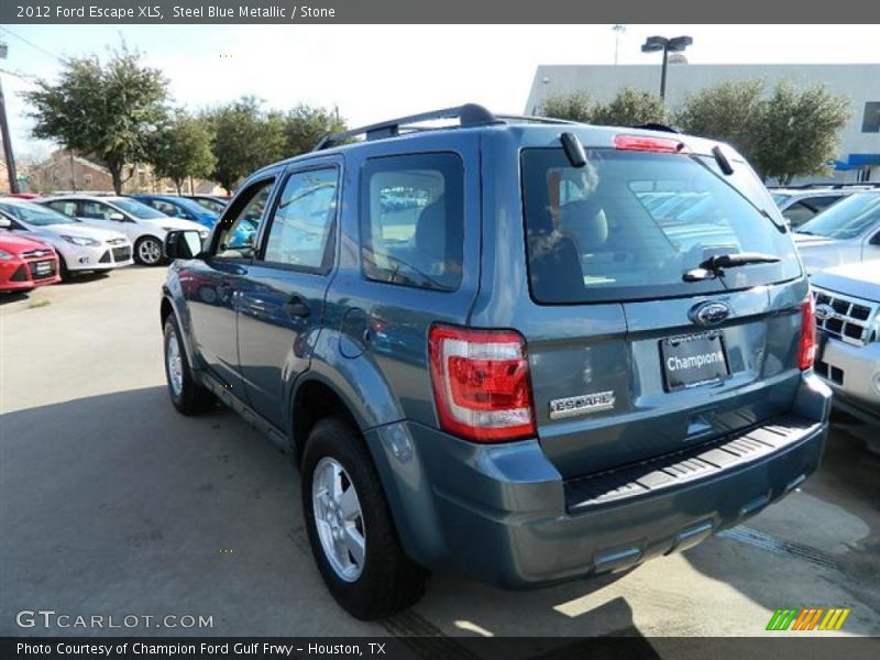 Steel Blue Metallic / Stone 2012 Ford Escape XLS