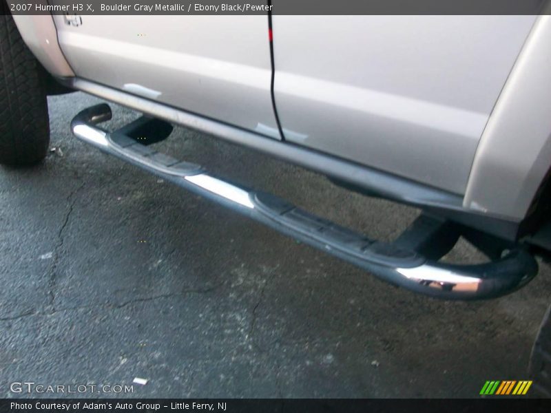 Boulder Gray Metallic / Ebony Black/Pewter 2007 Hummer H3 X