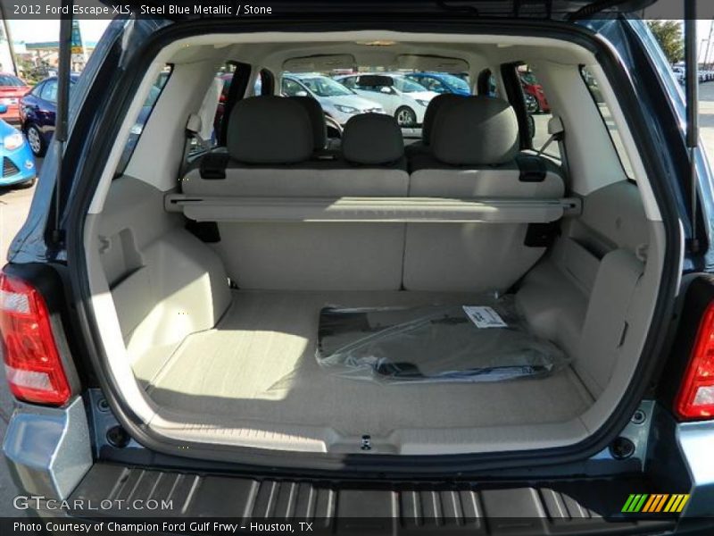 Steel Blue Metallic / Stone 2012 Ford Escape XLS