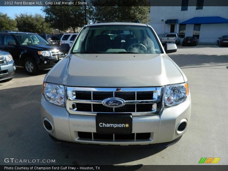 Gold Leaf Metallic / Stone 2012 Ford Escape XLS