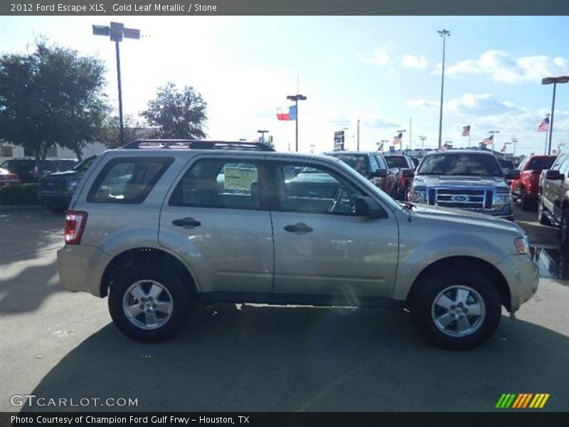 Gold Leaf Metallic / Stone 2012 Ford Escape XLS