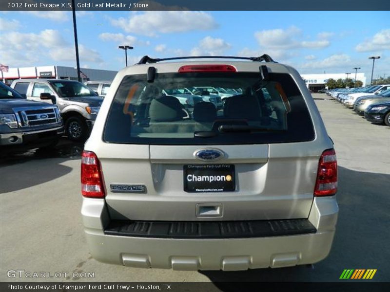 Gold Leaf Metallic / Stone 2012 Ford Escape XLS