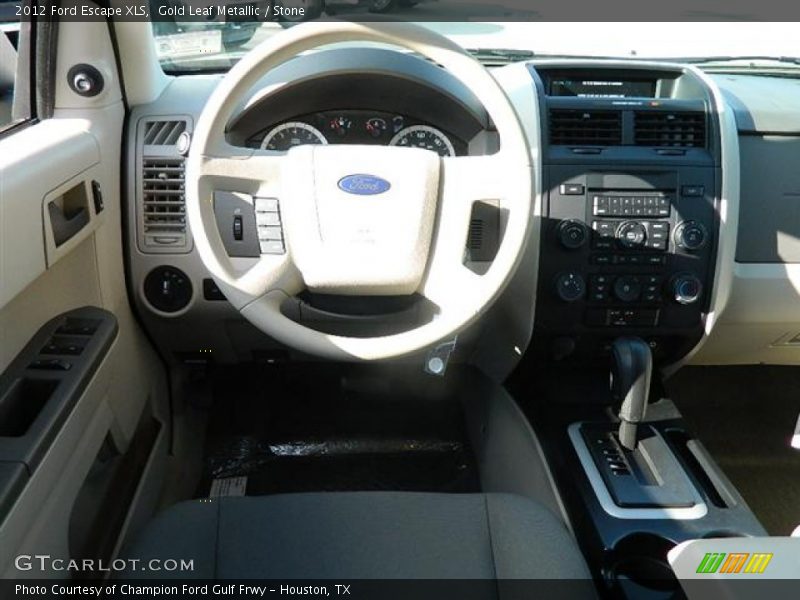 Gold Leaf Metallic / Stone 2012 Ford Escape XLS