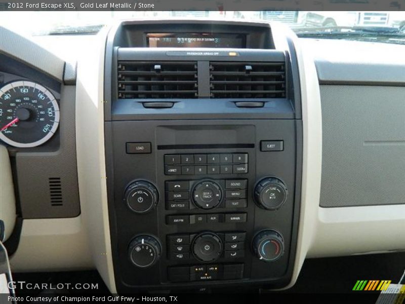 Gold Leaf Metallic / Stone 2012 Ford Escape XLS