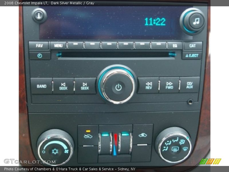 Dark Silver Metallic / Gray 2008 Chevrolet Impala LT
