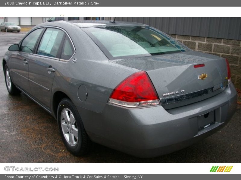 Dark Silver Metallic / Gray 2008 Chevrolet Impala LT