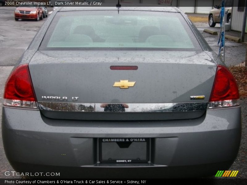 Dark Silver Metallic / Gray 2008 Chevrolet Impala LT