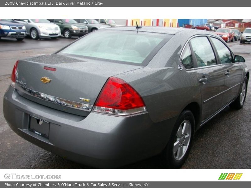 Dark Silver Metallic / Gray 2008 Chevrolet Impala LT