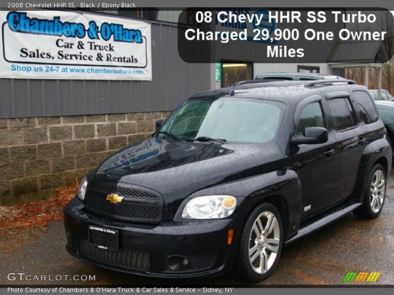 Black / Ebony Black 2008 Chevrolet HHR SS
