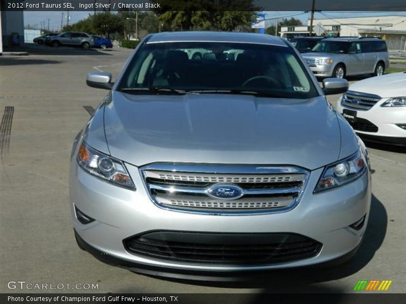 Ingot Silver / Charcoal Black 2012 Ford Taurus SEL