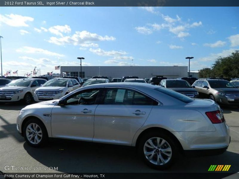 Ingot Silver / Charcoal Black 2012 Ford Taurus SEL