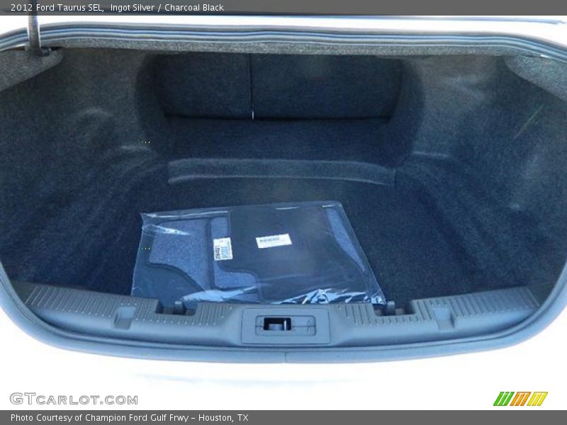 Ingot Silver / Charcoal Black 2012 Ford Taurus SEL