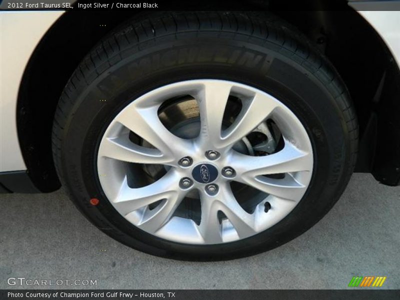Ingot Silver / Charcoal Black 2012 Ford Taurus SEL
