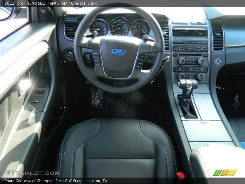 Ingot Silver / Charcoal Black 2012 Ford Taurus SEL