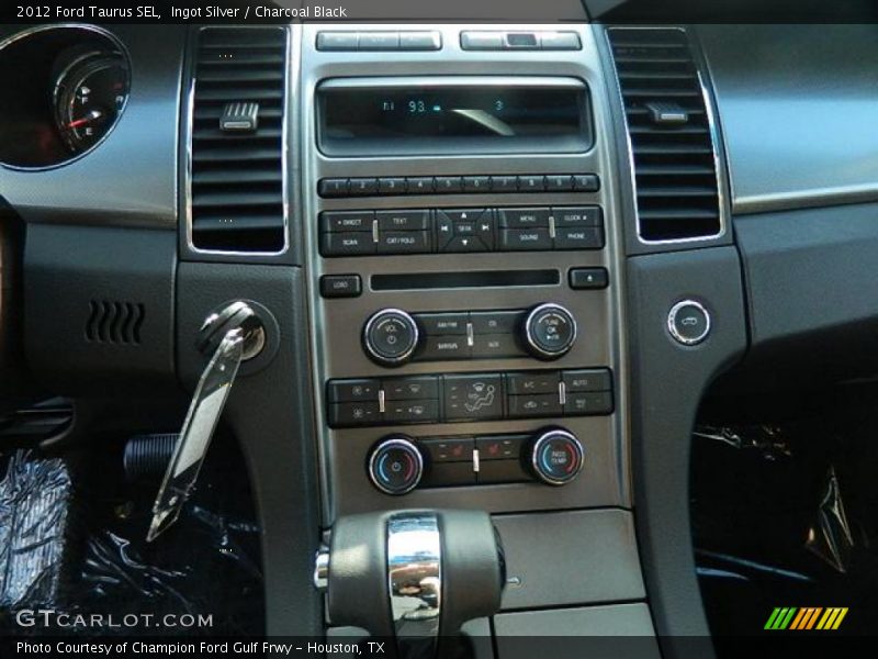 Ingot Silver / Charcoal Black 2012 Ford Taurus SEL