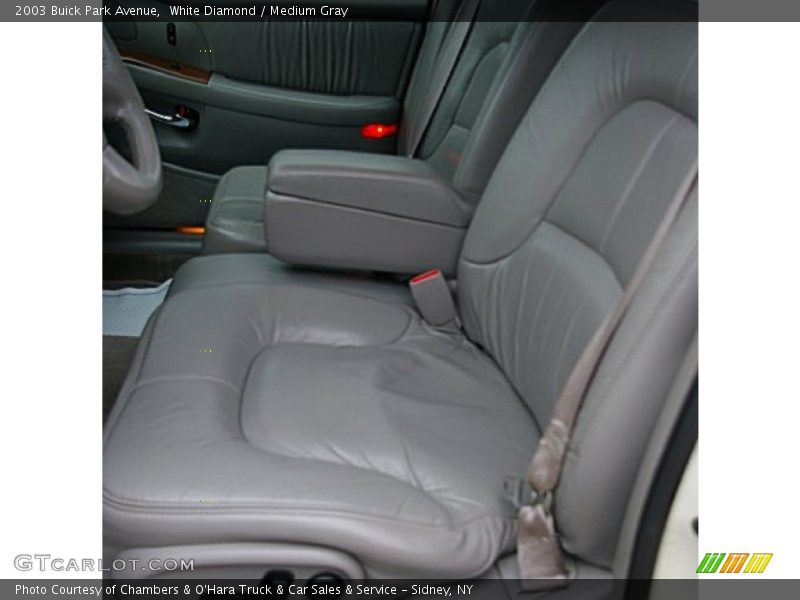 White Diamond / Medium Gray 2003 Buick Park Avenue