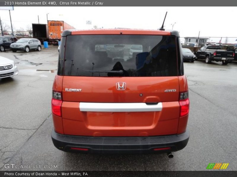  2010 Element EX 4WD Citrus Fire Metallic