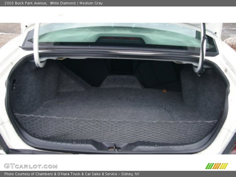 White Diamond / Medium Gray 2003 Buick Park Avenue