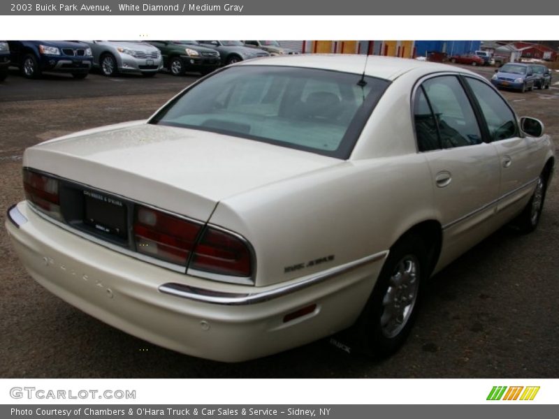 White Diamond / Medium Gray 2003 Buick Park Avenue