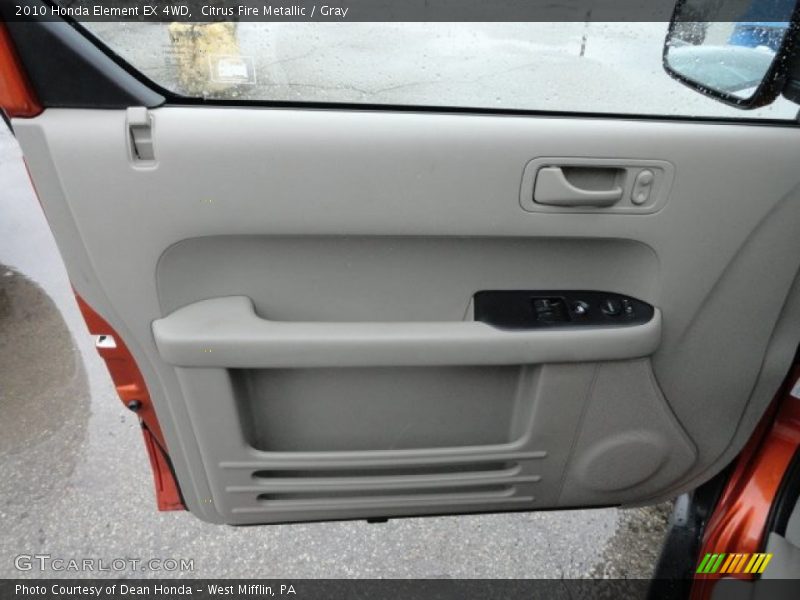 Citrus Fire Metallic / Gray 2010 Honda Element EX 4WD