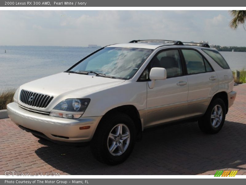 Pearl White / Ivory 2000 Lexus RX 300 AWD