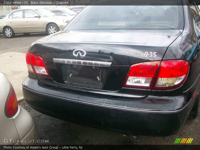Black Obsidian / Graphite 2002 Infiniti I 35