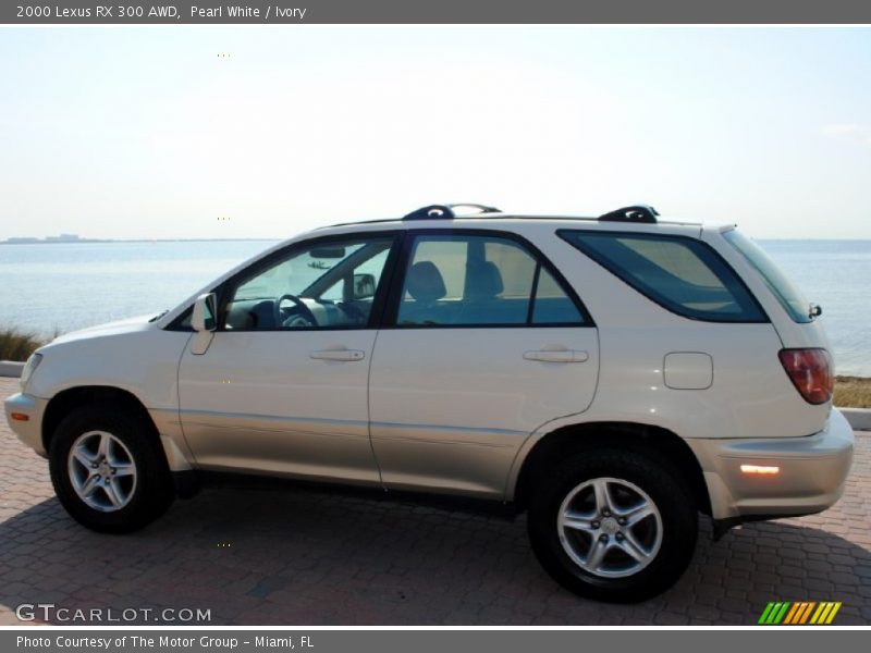 Pearl White / Ivory 2000 Lexus RX 300 AWD
