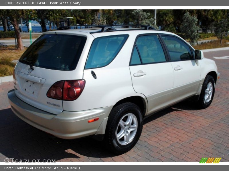 Pearl White / Ivory 2000 Lexus RX 300 AWD