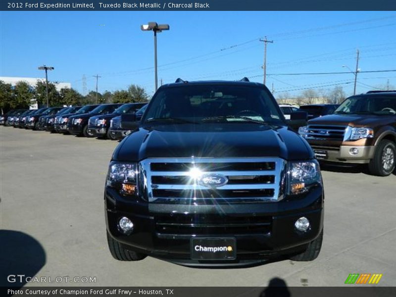 Tuxedo Black Metallic / Charcoal Black 2012 Ford Expedition Limited