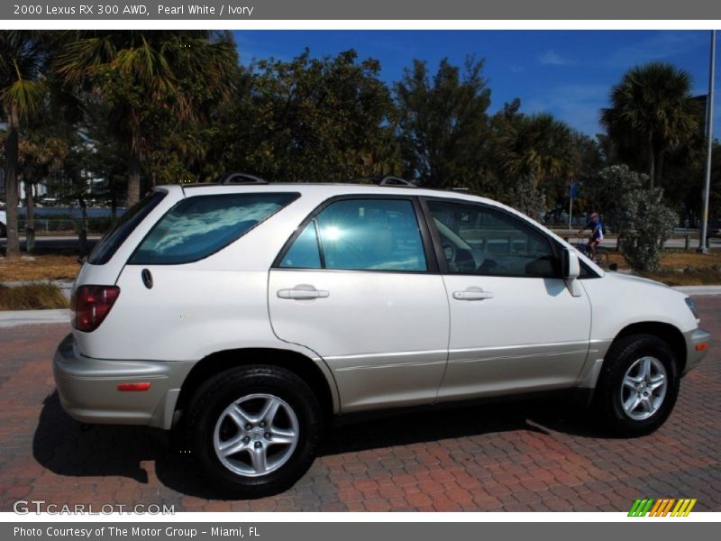 Pearl White / Ivory 2000 Lexus RX 300 AWD