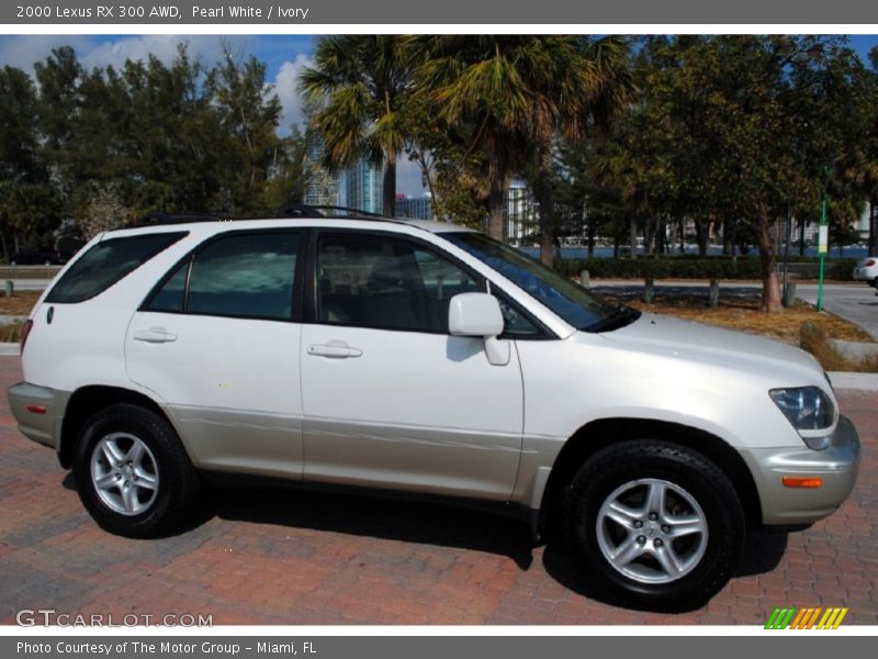 Pearl White / Ivory 2000 Lexus RX 300 AWD