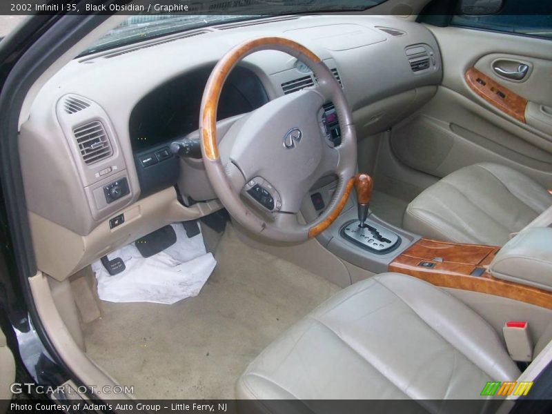 Black Obsidian / Graphite 2002 Infiniti I 35