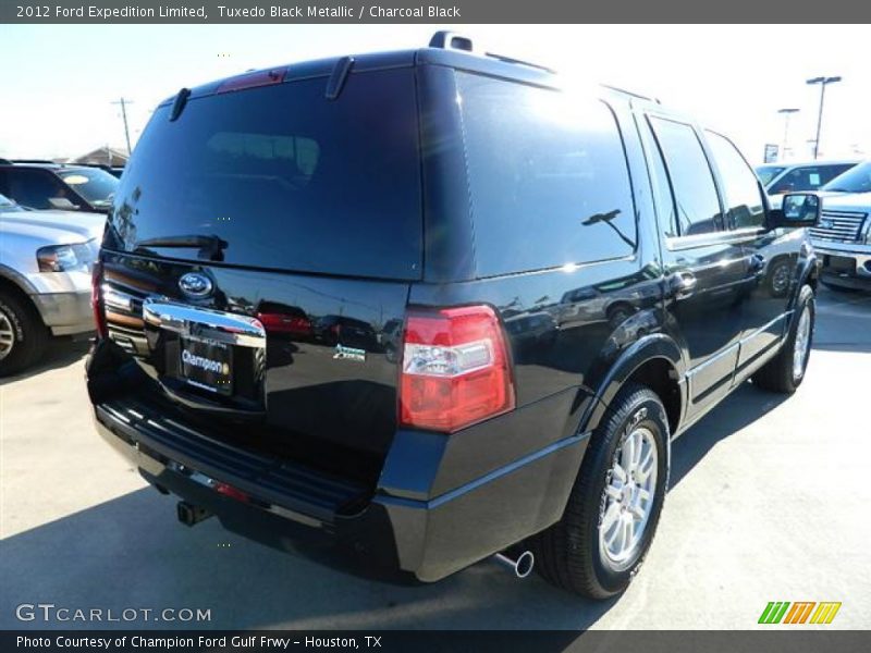 Tuxedo Black Metallic / Charcoal Black 2012 Ford Expedition Limited