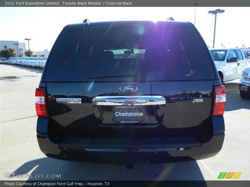 Tuxedo Black Metallic / Charcoal Black 2012 Ford Expedition Limited