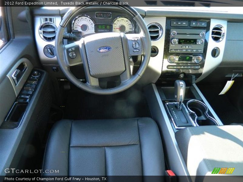 Tuxedo Black Metallic / Charcoal Black 2012 Ford Expedition Limited