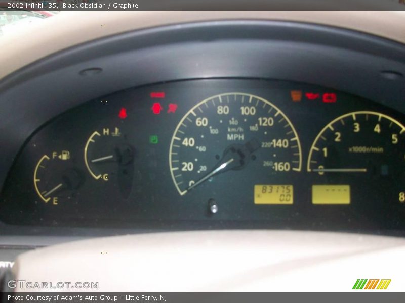 Black Obsidian / Graphite 2002 Infiniti I 35