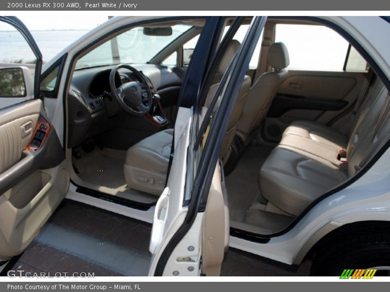 Pearl White / Ivory 2000 Lexus RX 300 AWD