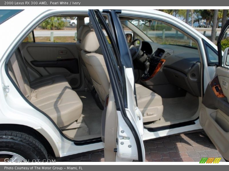 Pearl White / Ivory 2000 Lexus RX 300 AWD