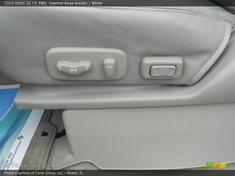 Kashmir Beige Metallic / Willow 2004 Infiniti QX 56 4WD