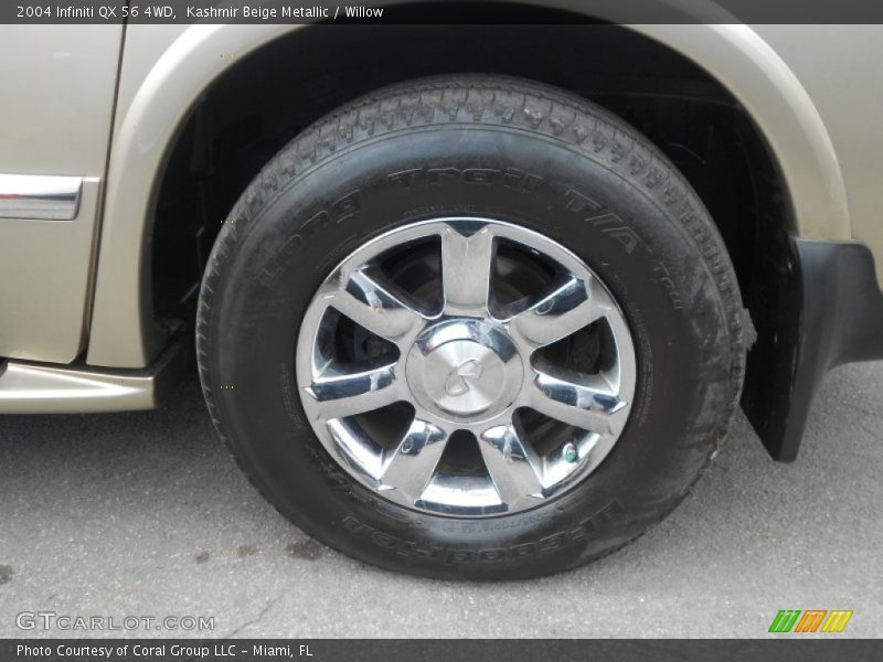 Kashmir Beige Metallic / Willow 2004 Infiniti QX 56 4WD