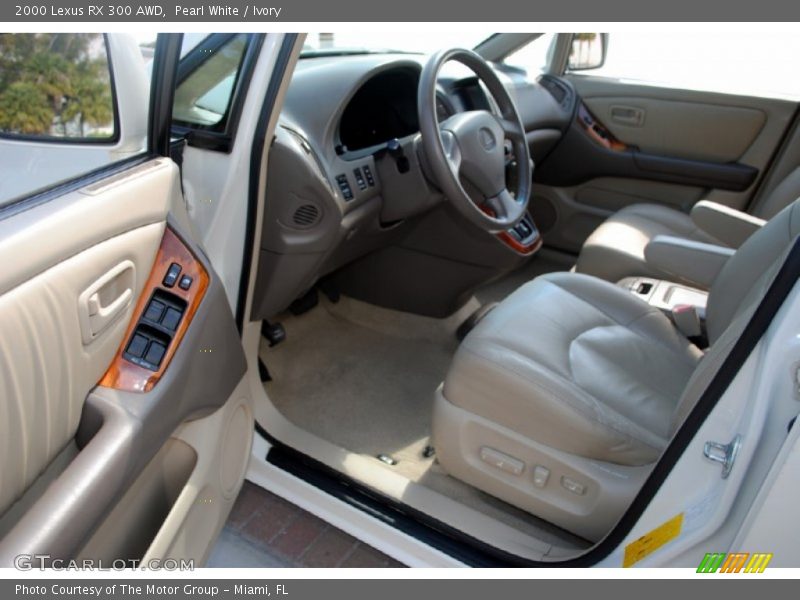 Pearl White / Ivory 2000 Lexus RX 300 AWD