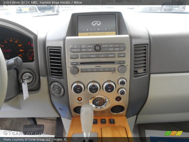 Kashmir Beige Metallic / Willow 2004 Infiniti QX 56 4WD
