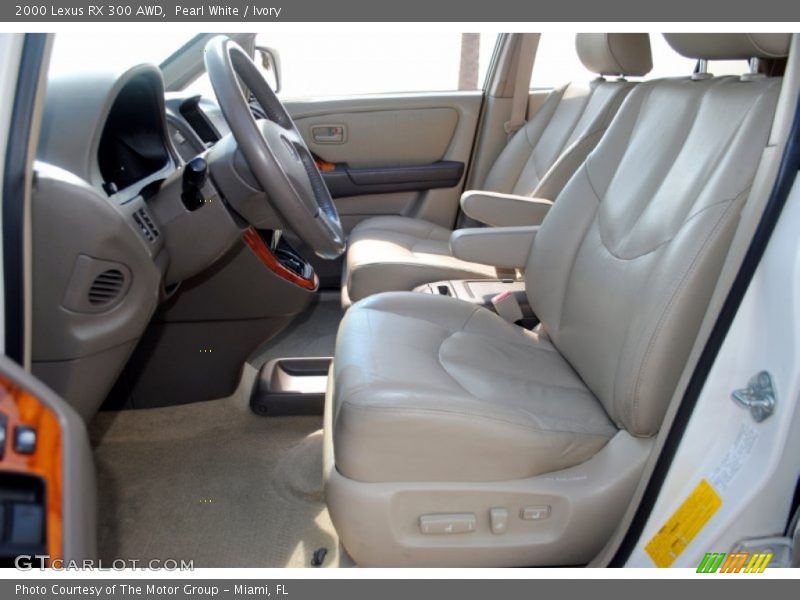 Pearl White / Ivory 2000 Lexus RX 300 AWD