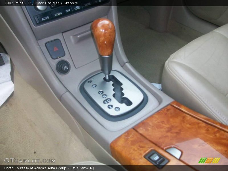 Black Obsidian / Graphite 2002 Infiniti I 35