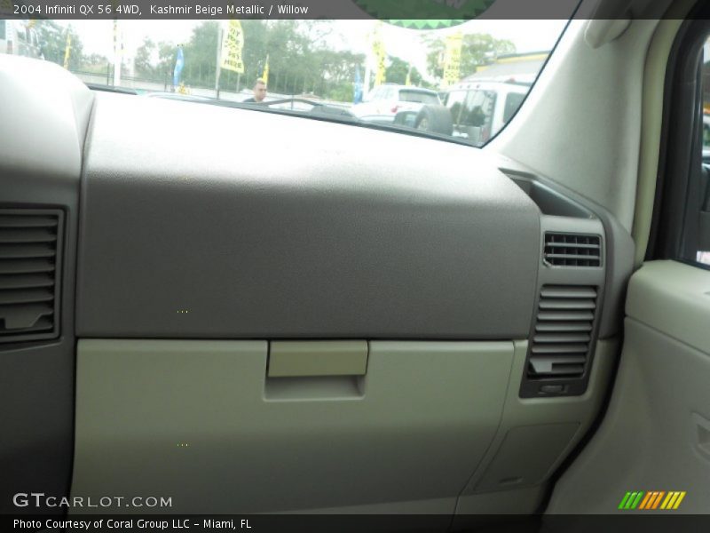 Kashmir Beige Metallic / Willow 2004 Infiniti QX 56 4WD