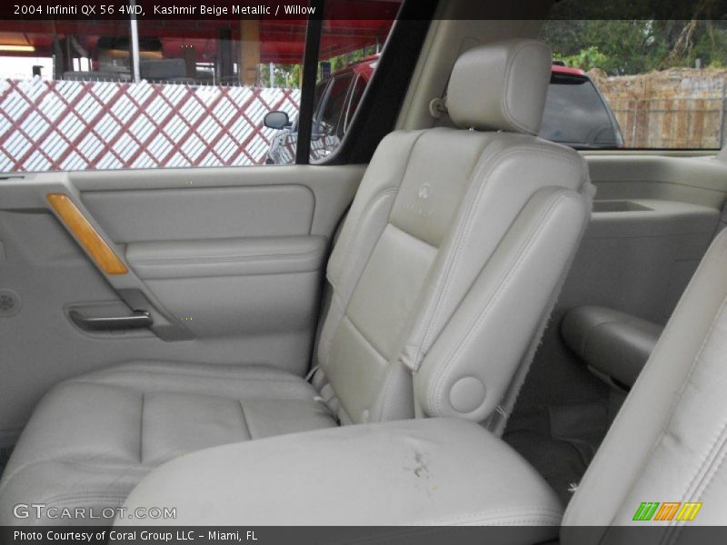 Kashmir Beige Metallic / Willow 2004 Infiniti QX 56 4WD