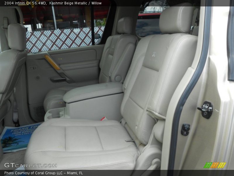 Kashmir Beige Metallic / Willow 2004 Infiniti QX 56 4WD