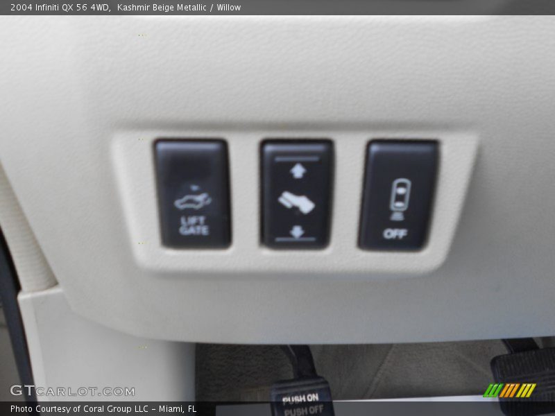 Kashmir Beige Metallic / Willow 2004 Infiniti QX 56 4WD