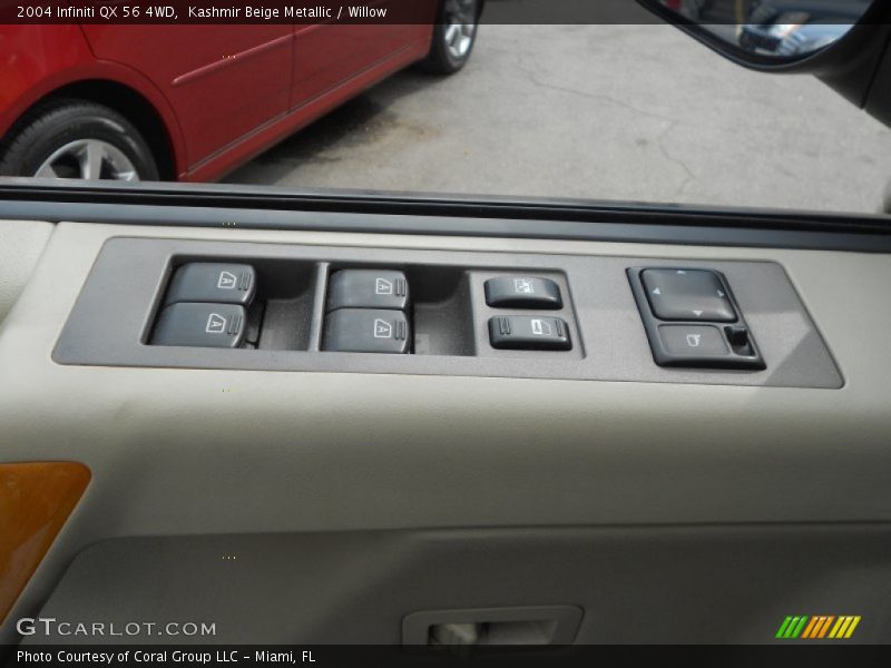 Kashmir Beige Metallic / Willow 2004 Infiniti QX 56 4WD